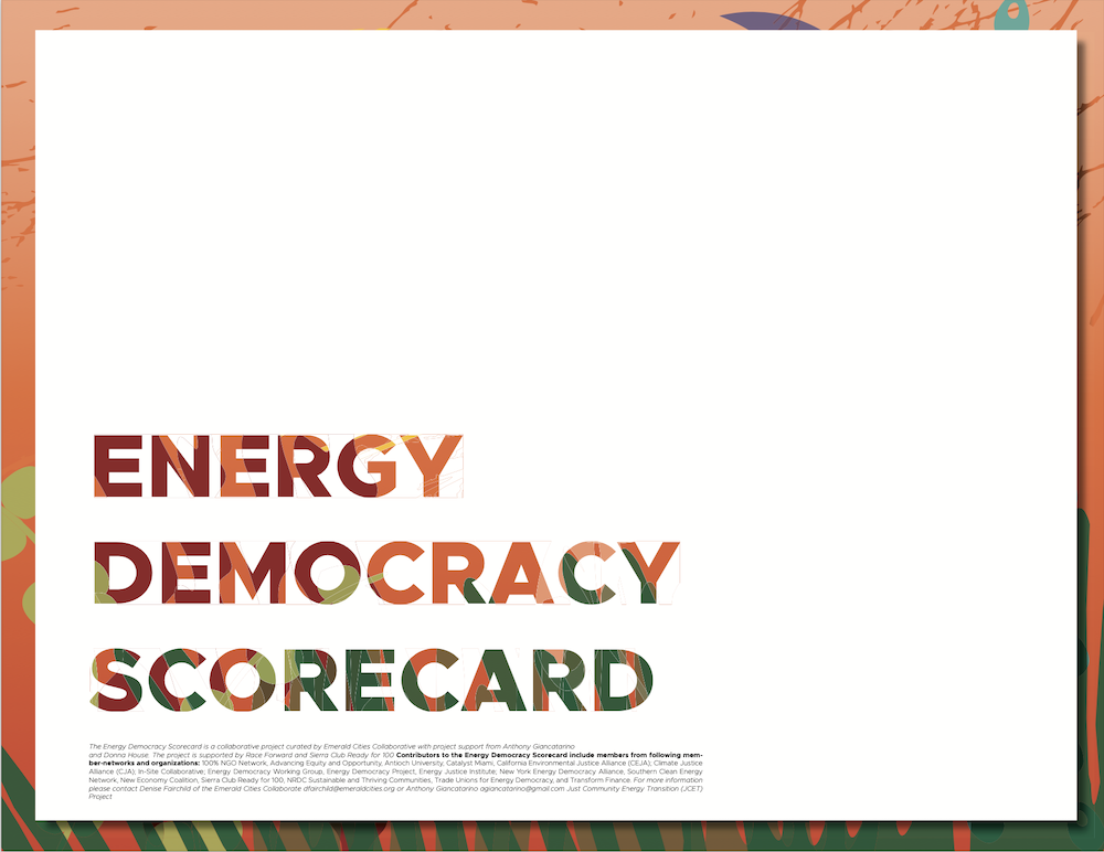 Energy Democracy Scorecard